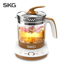 SKG养生壶煮茶器8056 1.5L精致容量，温润每一刻茶香